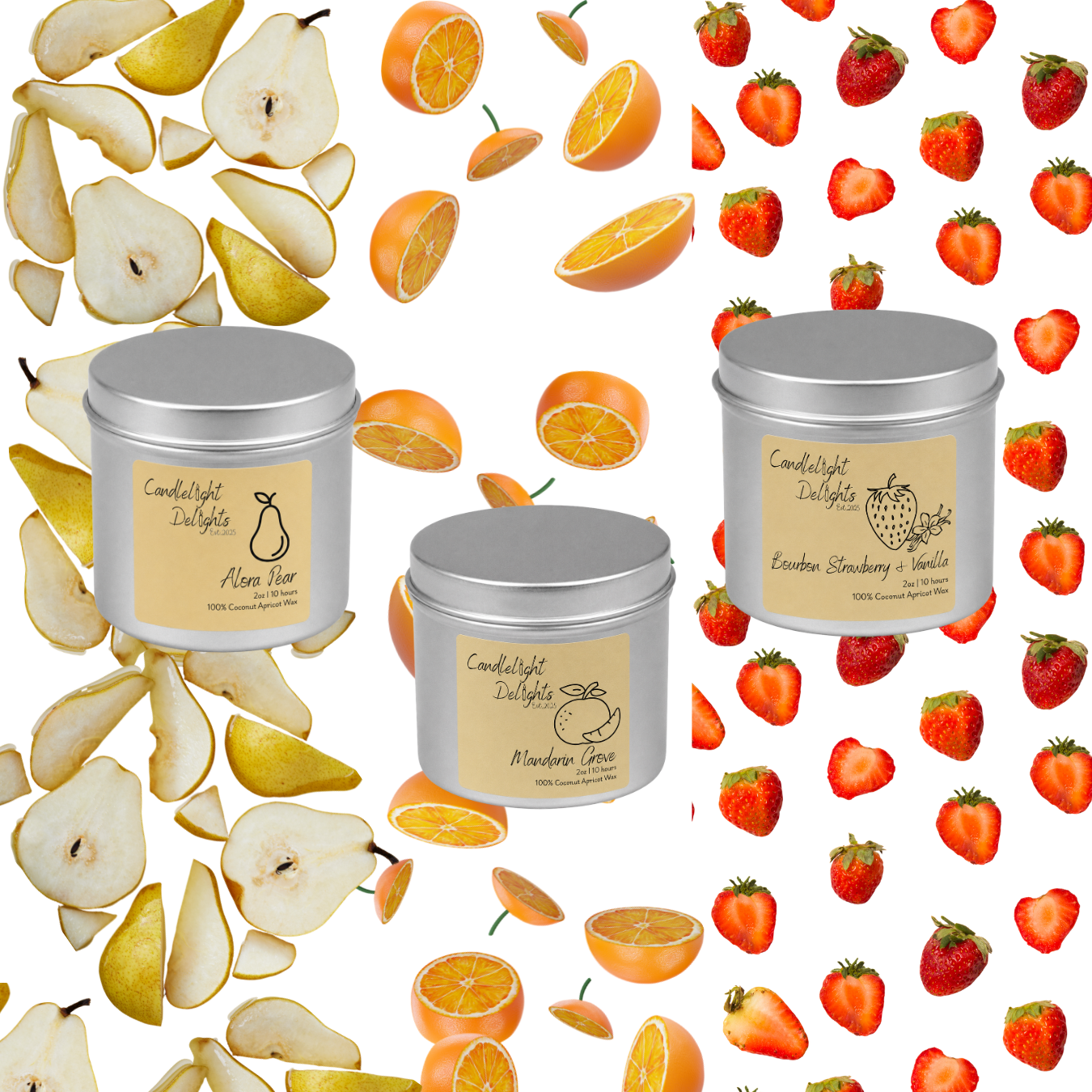(NEW) Candlelight Delights Fruity Starter Pack 2oz