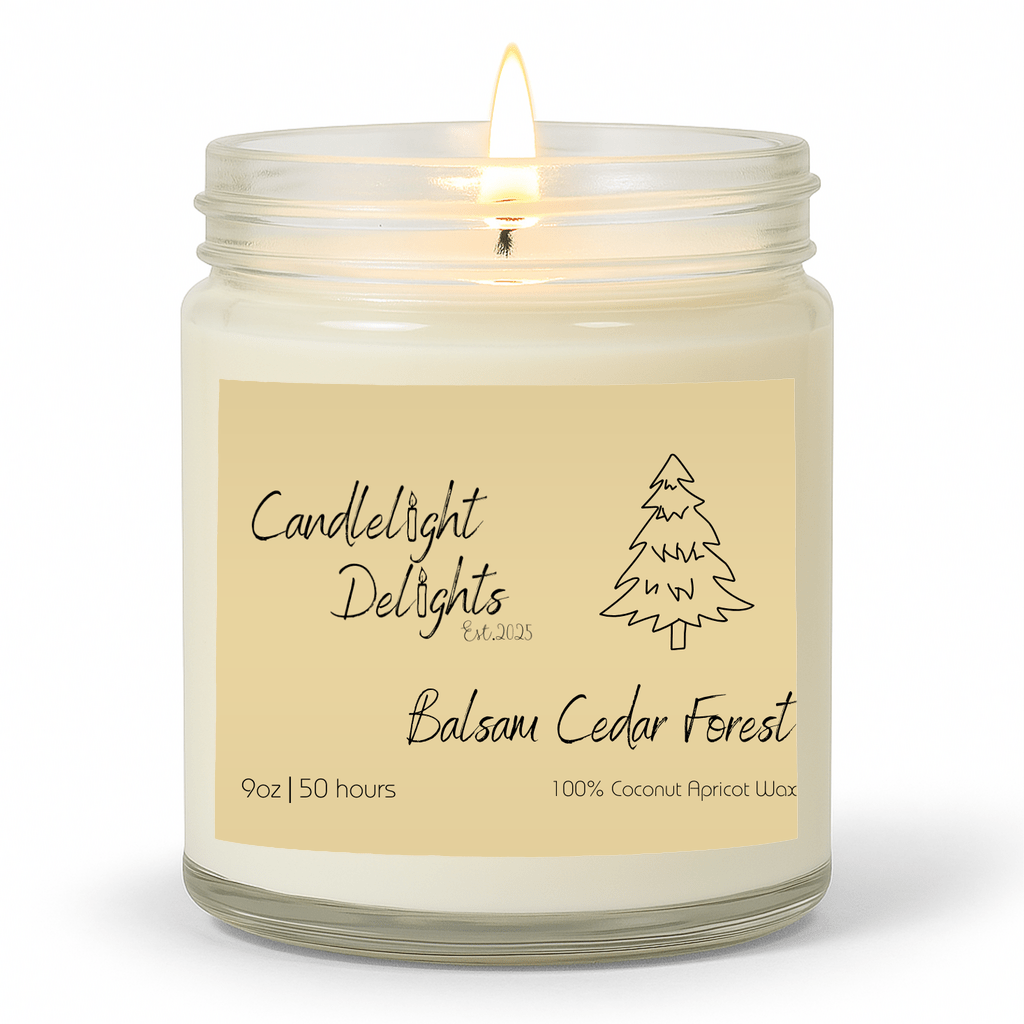 Balsam Cedar Forest 9oz - Candlelight Delights
