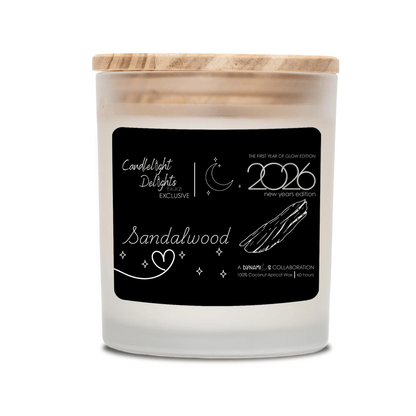 Candlelight Delights X Dynamics Sandalwood 11oz - Candlelight Delights
