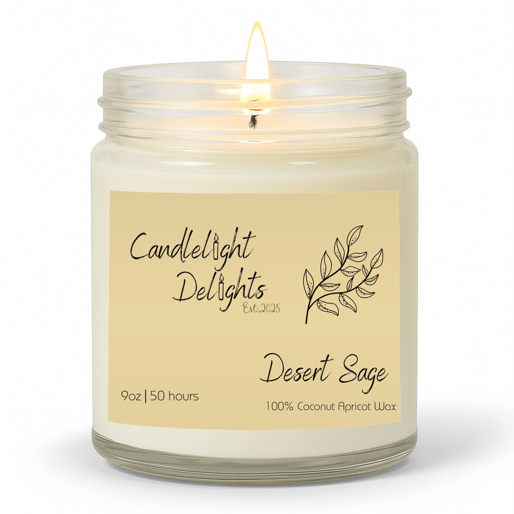 Desert Sage 9oz - Candlelight Delights