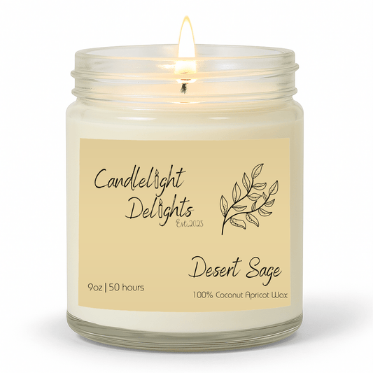 Desert Sage 9oz - Candlelight Delights