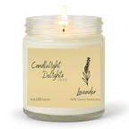 (NEW) Lavender 4oz - Candlelight Delights