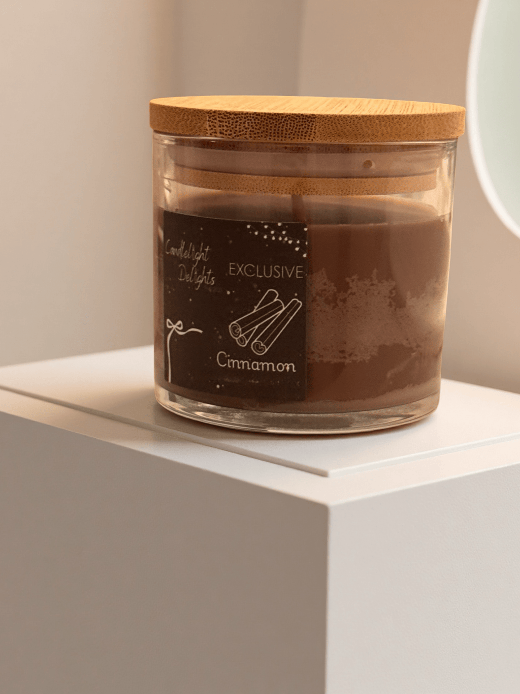 (PRE ORDER) Candlelight Delights Exclusive Handmade Cinnamon - Candlelight Delights