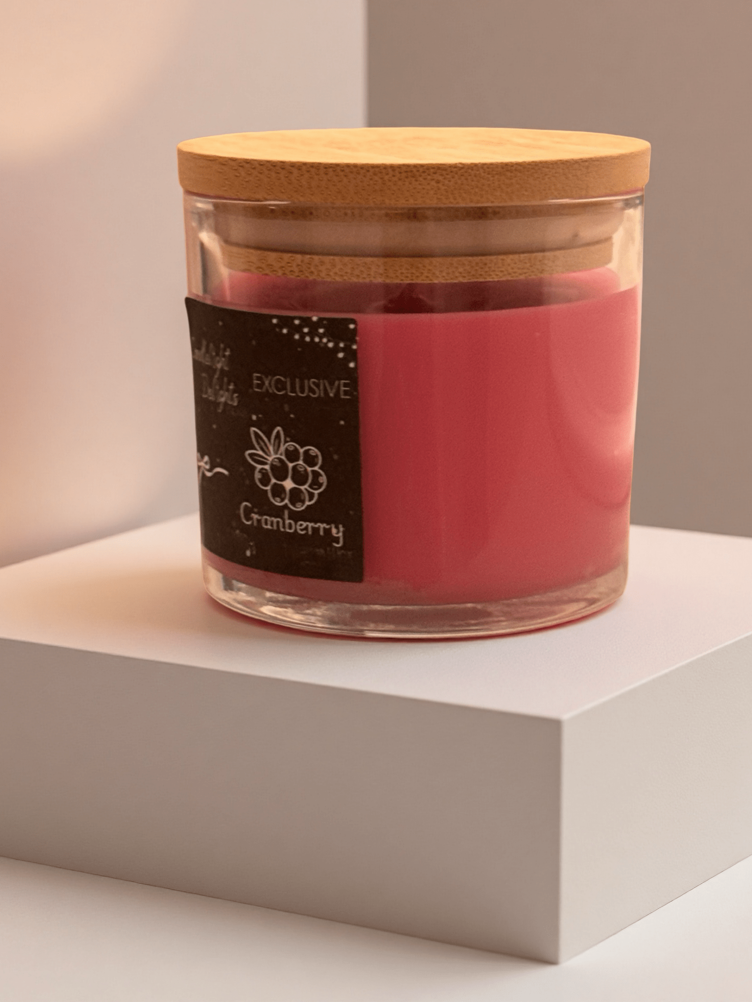 (PRE ORDER) Candlelight Delights Exclusive Handmade Cranberry - Candlelight Delights