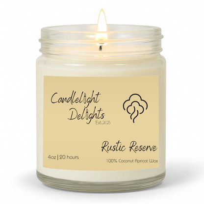Rustic Reserve 4oz - Candlelight Delights