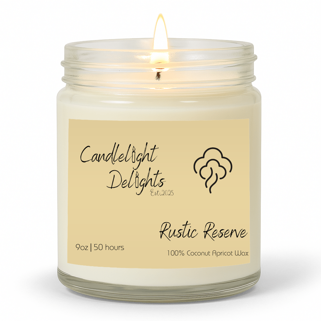 Rustic Reserve 9oz - Candlelight Delights