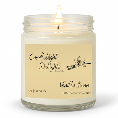 Vanilla Bean 4oz - Candlelight Delights