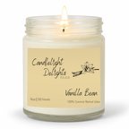Vanilla Bean 9oz - Candlelight Delights