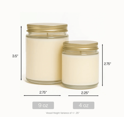 Vanilla Bean 9oz - Candlelight Delights