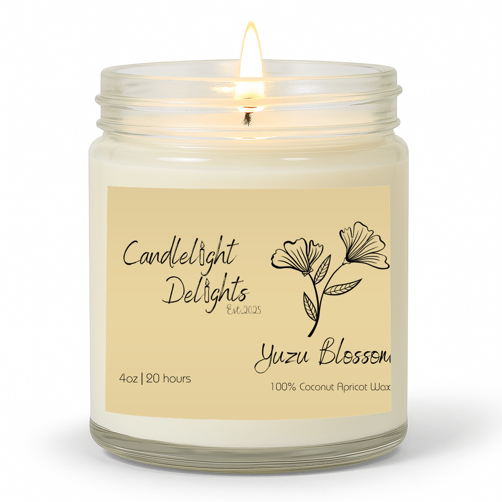 Yuzu Blossom 4oz - Candlelight Delights