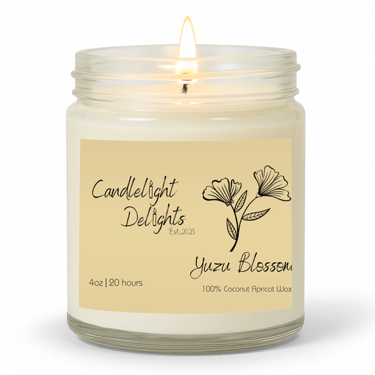Yuzu Blossom 4oz - Candlelight Delights
