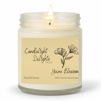 Yuzu Blossom 9oz - Candlelight Delights